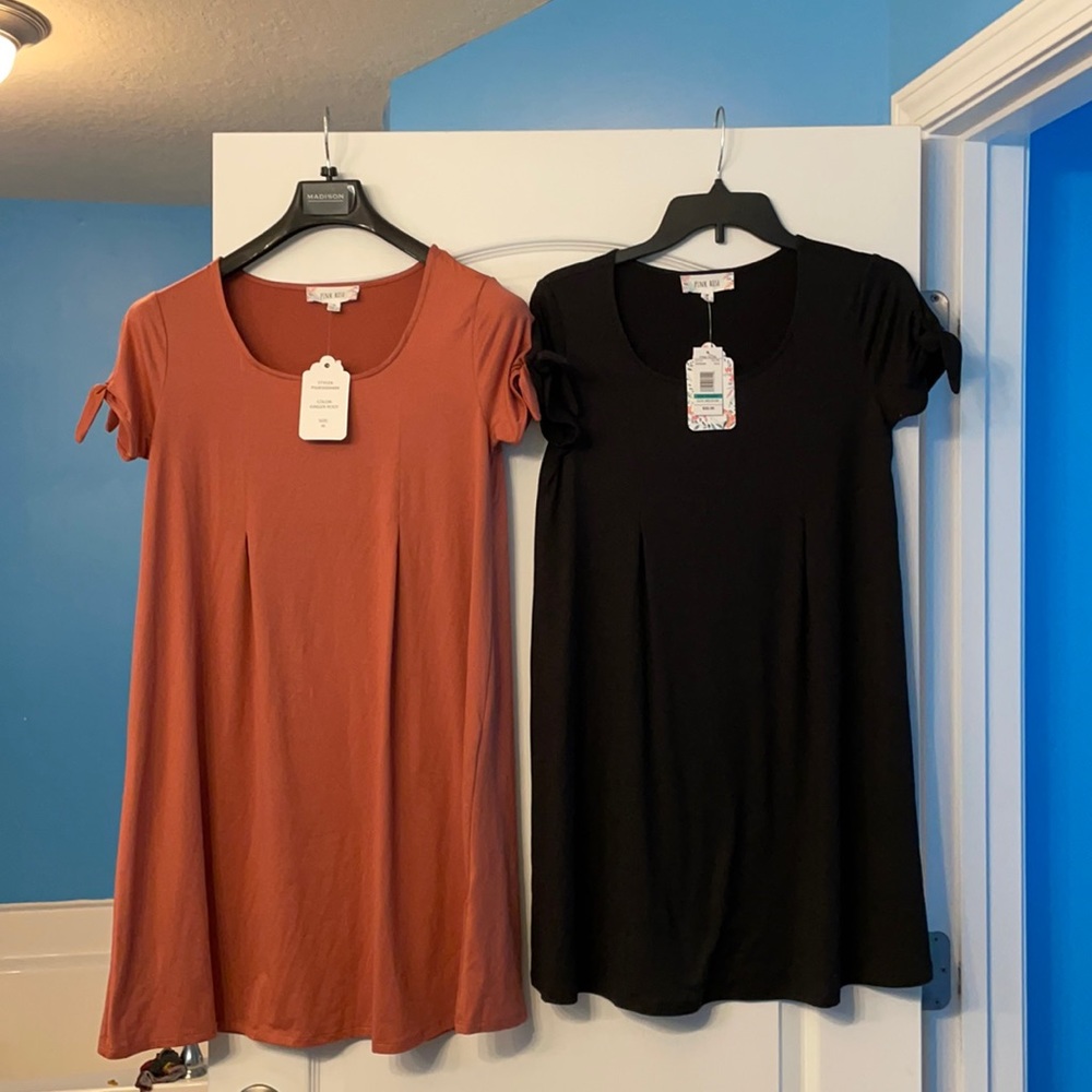 Cute dresses. Pink Rose. Medium